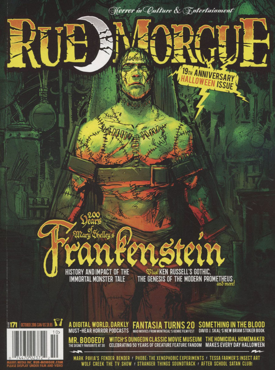 Rue Morgue Magazine #171 October 2016