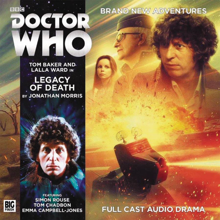 Doctor Who Fourth Doctor Adventures Legacy Of Death Audio CD