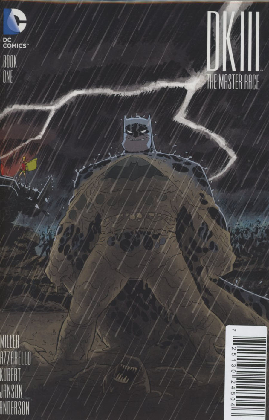 Dark Knight III The Master Race #1 Cover Z-V DF Graham Crackers Exclusive Darwyn Cooke Variant Cover