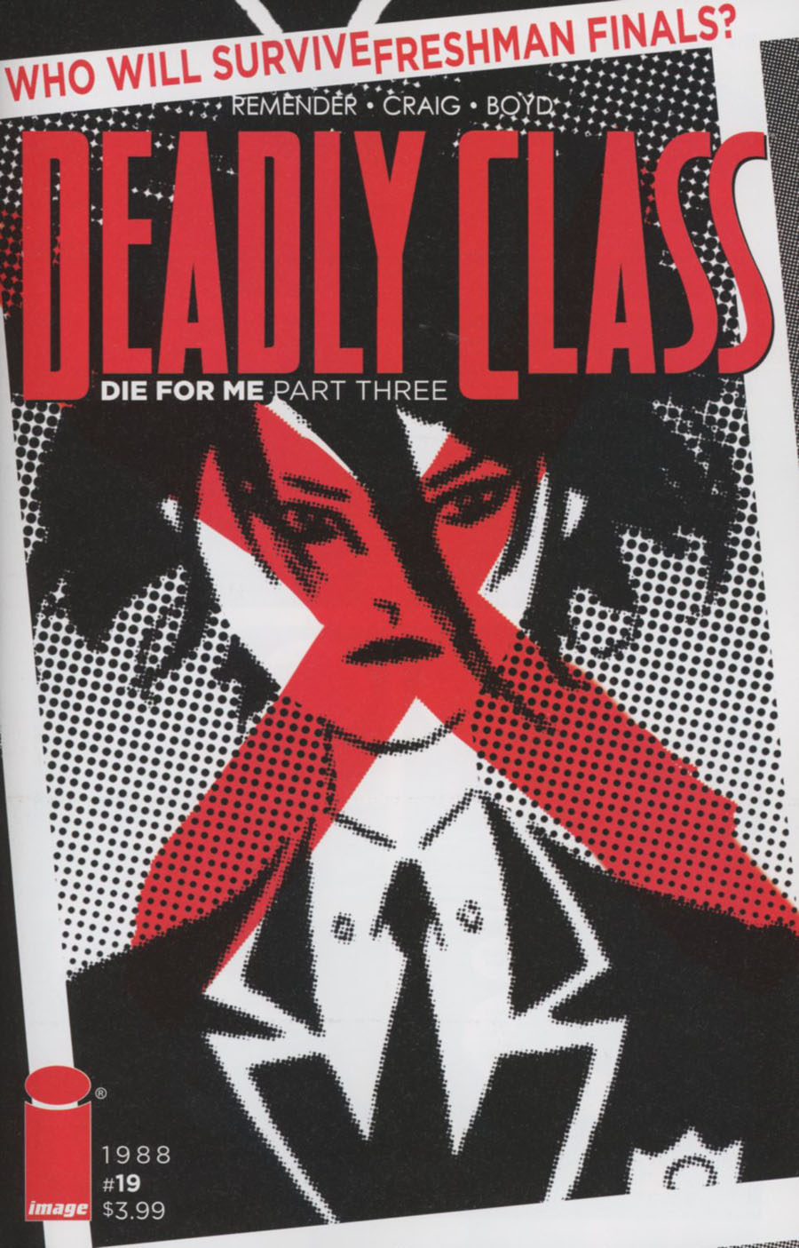 Deadly Class #19 Cover B Variant Wesley Craig Cover