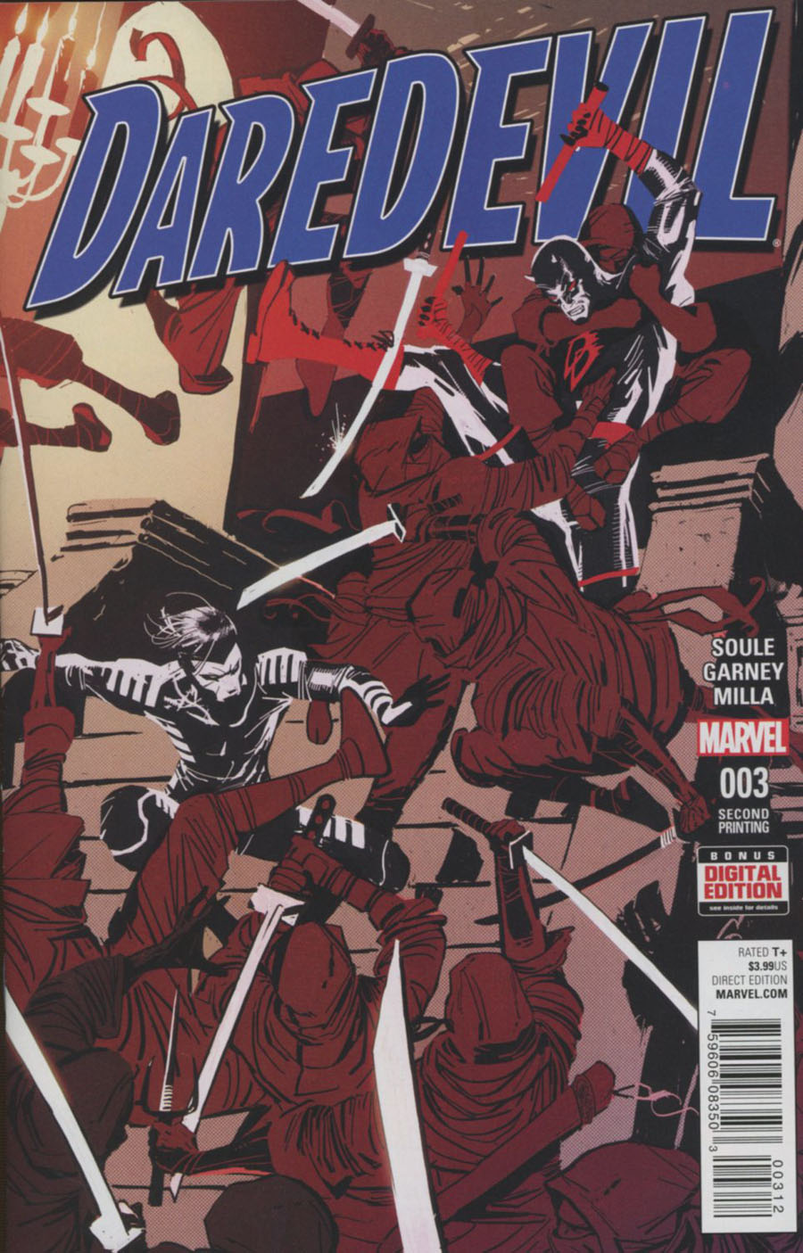 Daredevil Vol 5 #3 Cover D 2nd Ptg Ron Garney Variant Cover