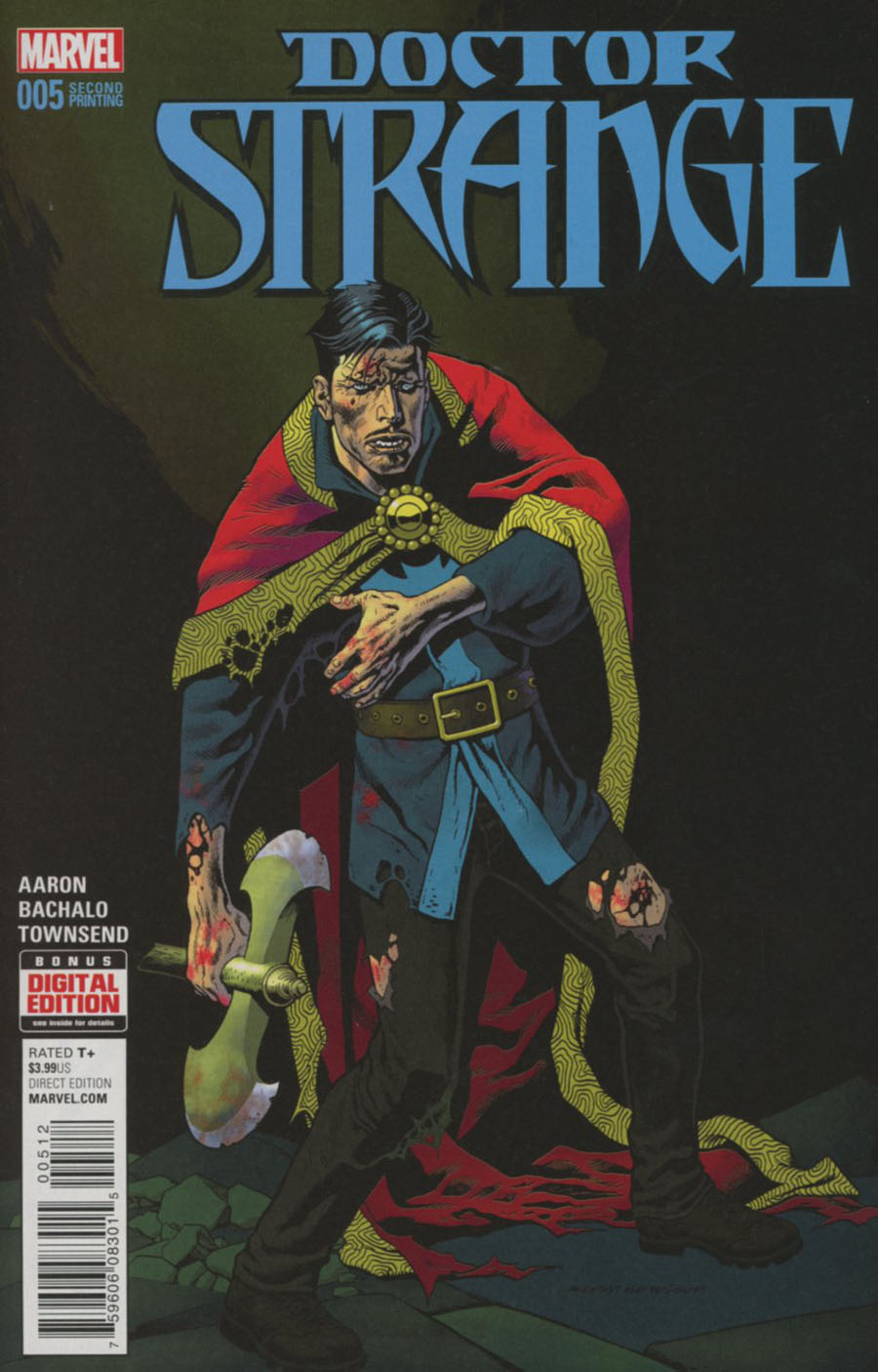 Doctor Strange Vol 4 #5 Cover C 2nd Ptg Kevin Nowlan Variant Cover