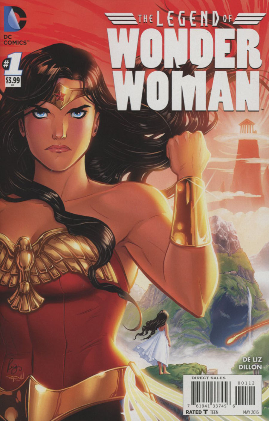 Legend Of Wonder Woman Vol 2 #1 Cover C 2nd Ptg Renae De Liz Variant Cover