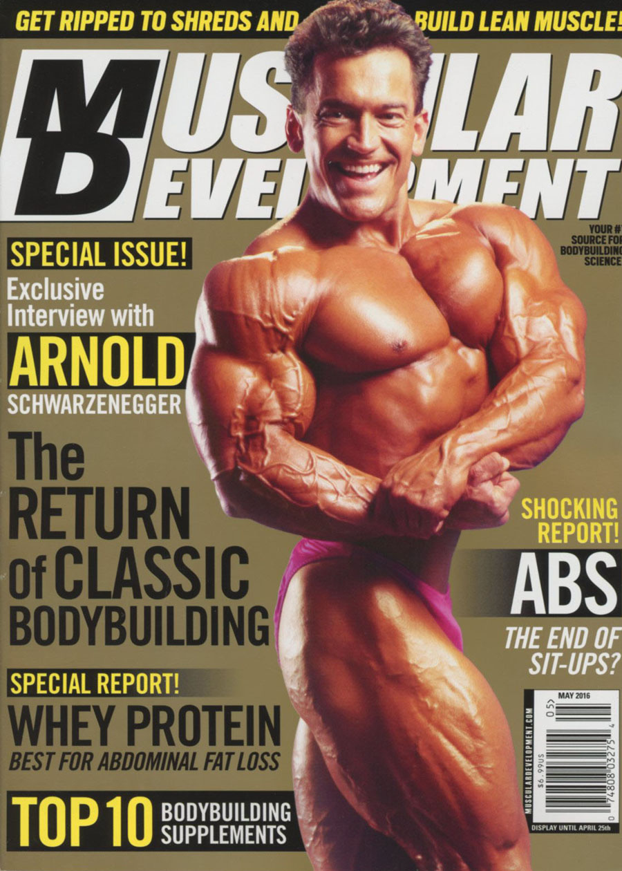 Muscular Development Magazine Vol 53 #5 May 2016