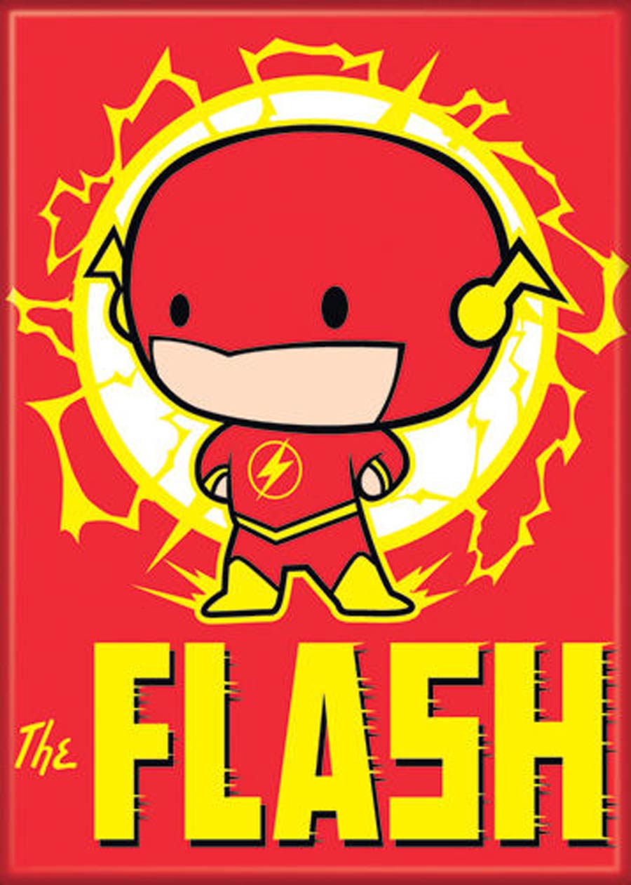 DC Comics 2.5x3.5-inch Magnet Chibi - Flash (72020DC)