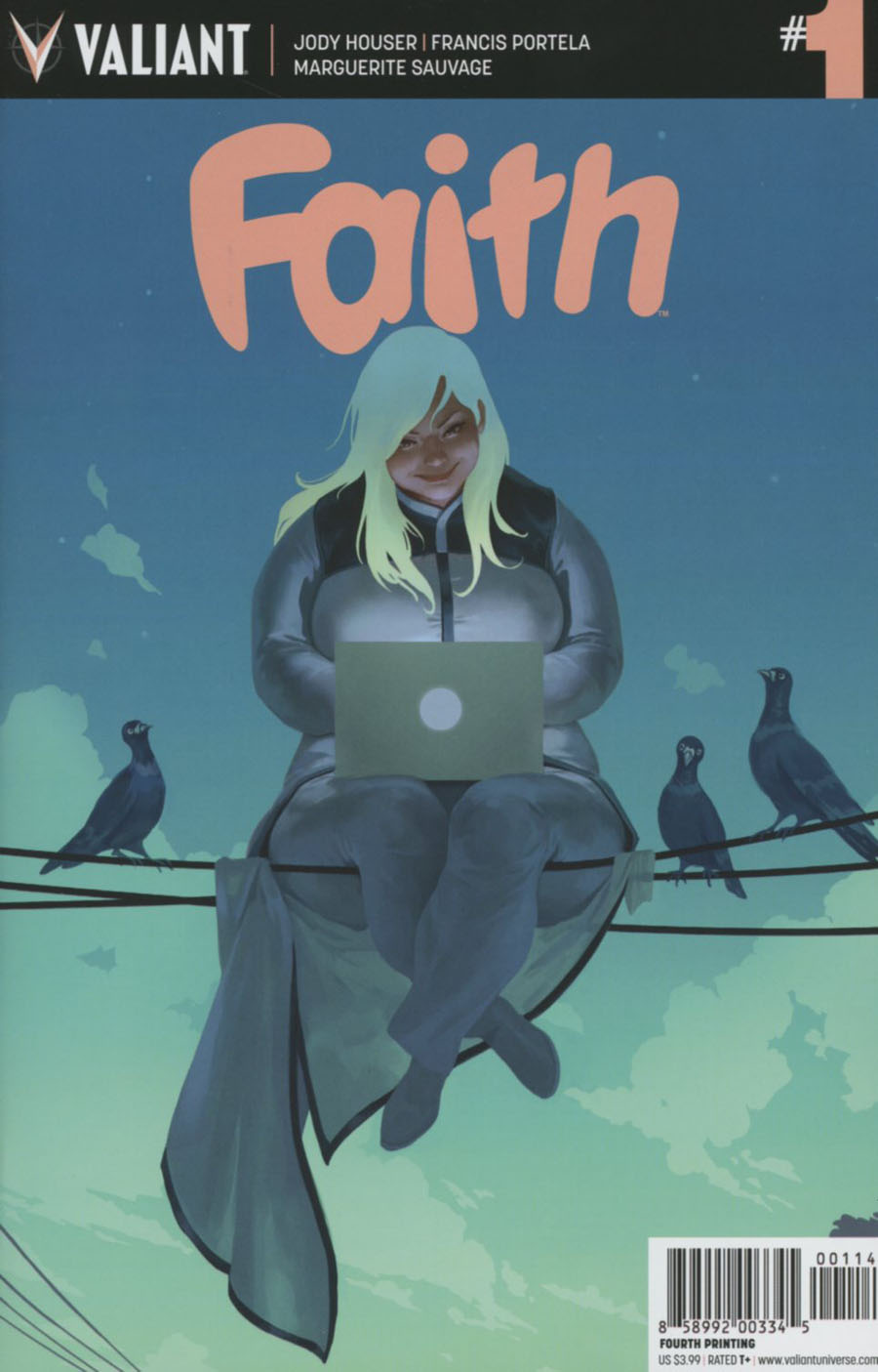 Faith (Valiant Entertainment) #1 Cover I 4th Ptg Jelena Kevic-Djurdjevic Variant Cover