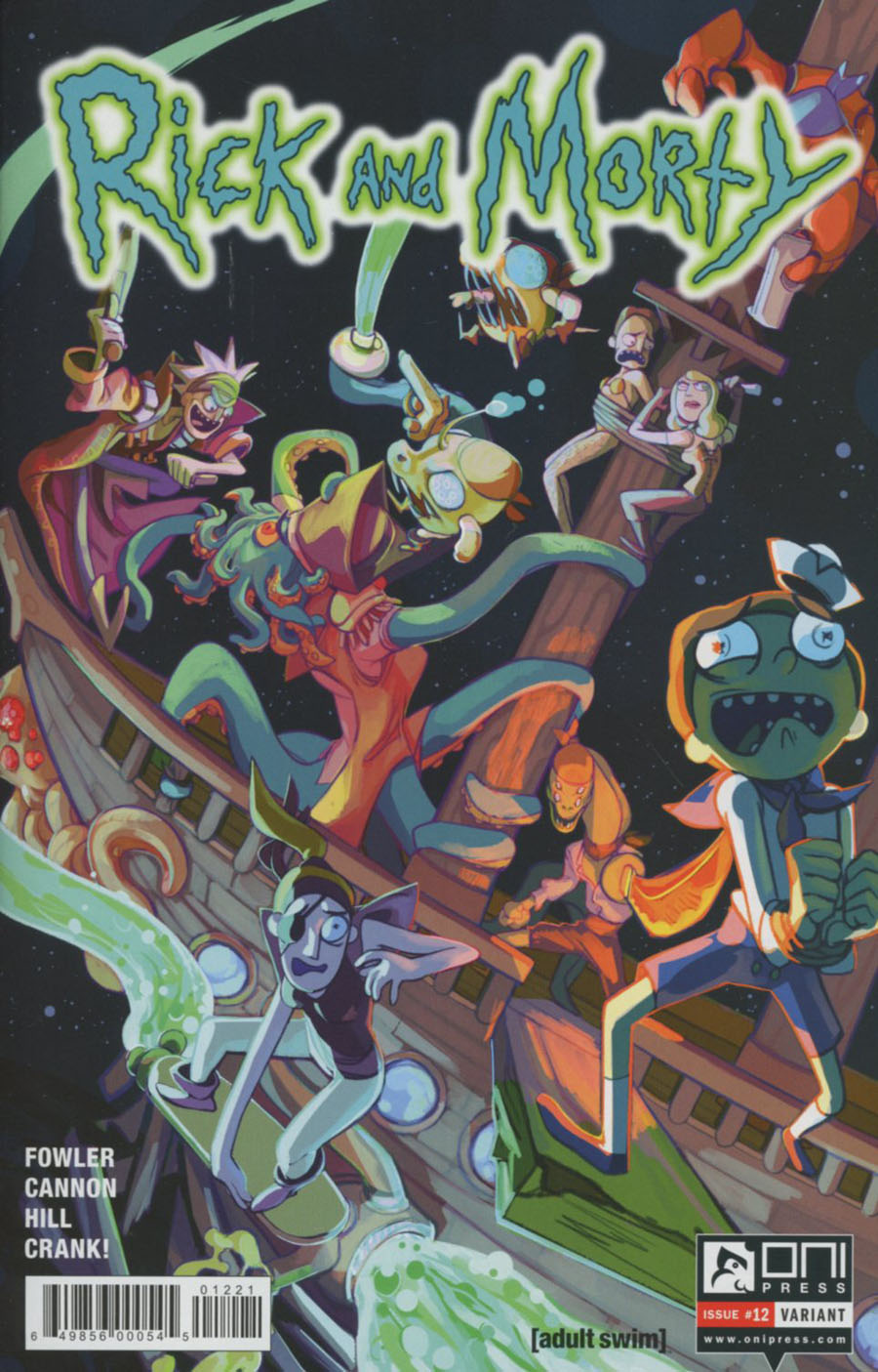 Rick And Morty #12 Cover B Variant Nicole Rodriguez Cover