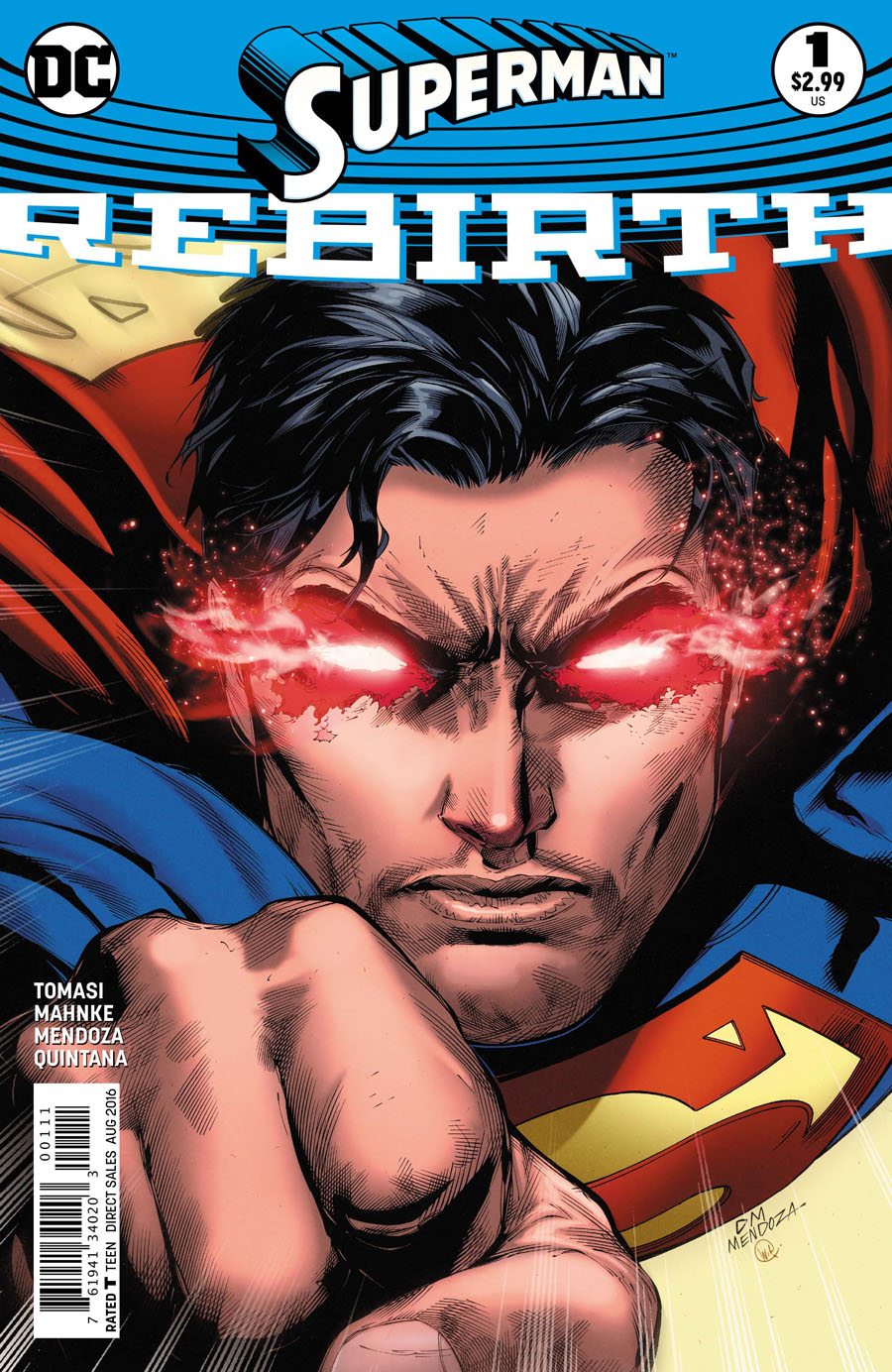 Superman Rebirth #1 Cover A 1st Ptg Regular Doug Mahnke Cover