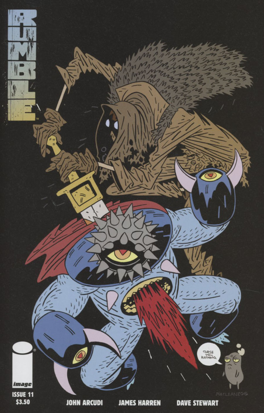 Rumble #11 Cover B Andrew MacLean