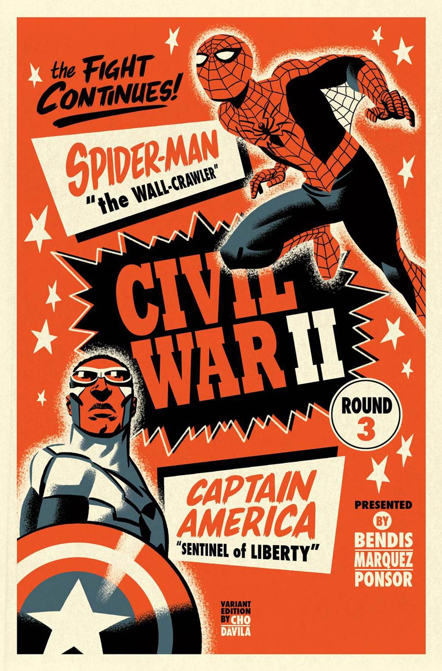 Civil War II #3 Cover B Variant Michael Cho Cover