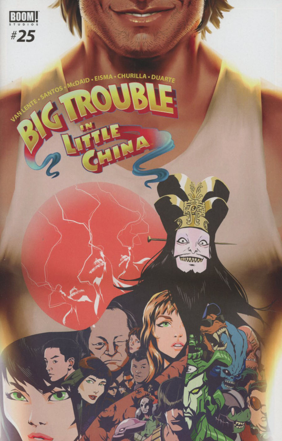 Big Trouble In Little China #25 Cover A Regular Jeffrey Chamba Cruz Cover