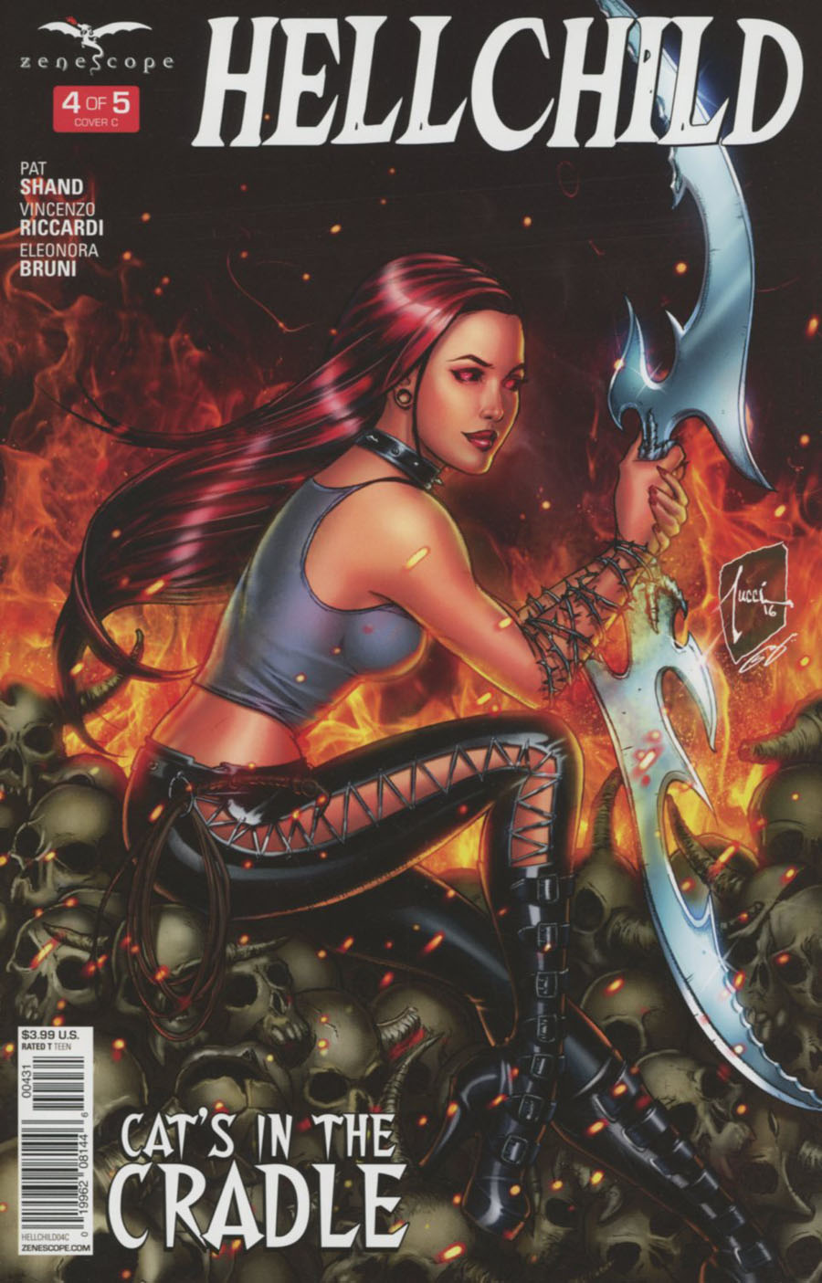 Grimm Fairy Tales Presents Hellchild #4 Cover C Billy Tucci