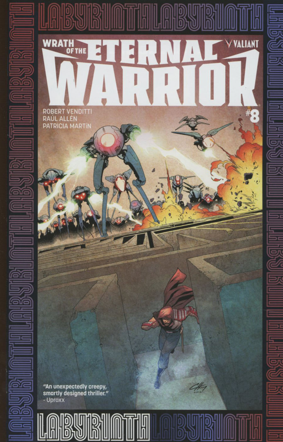 Wrath Of The Eternal Warrior #8 Cover C Variant Clayton Henry Cover