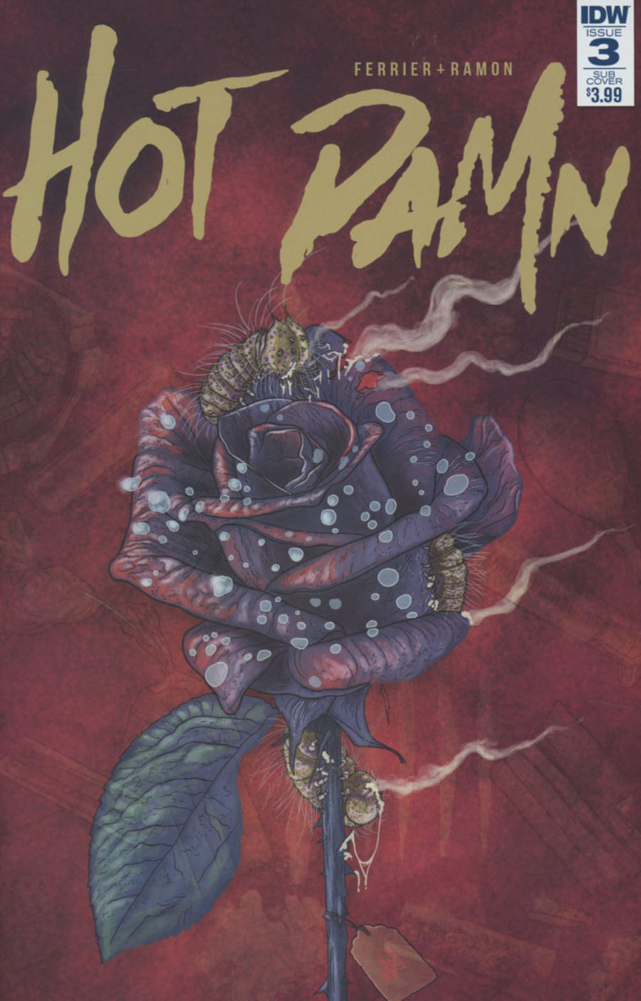 Hot Damn #3 Cover B Variant Valentin Ramon Subscription Cover