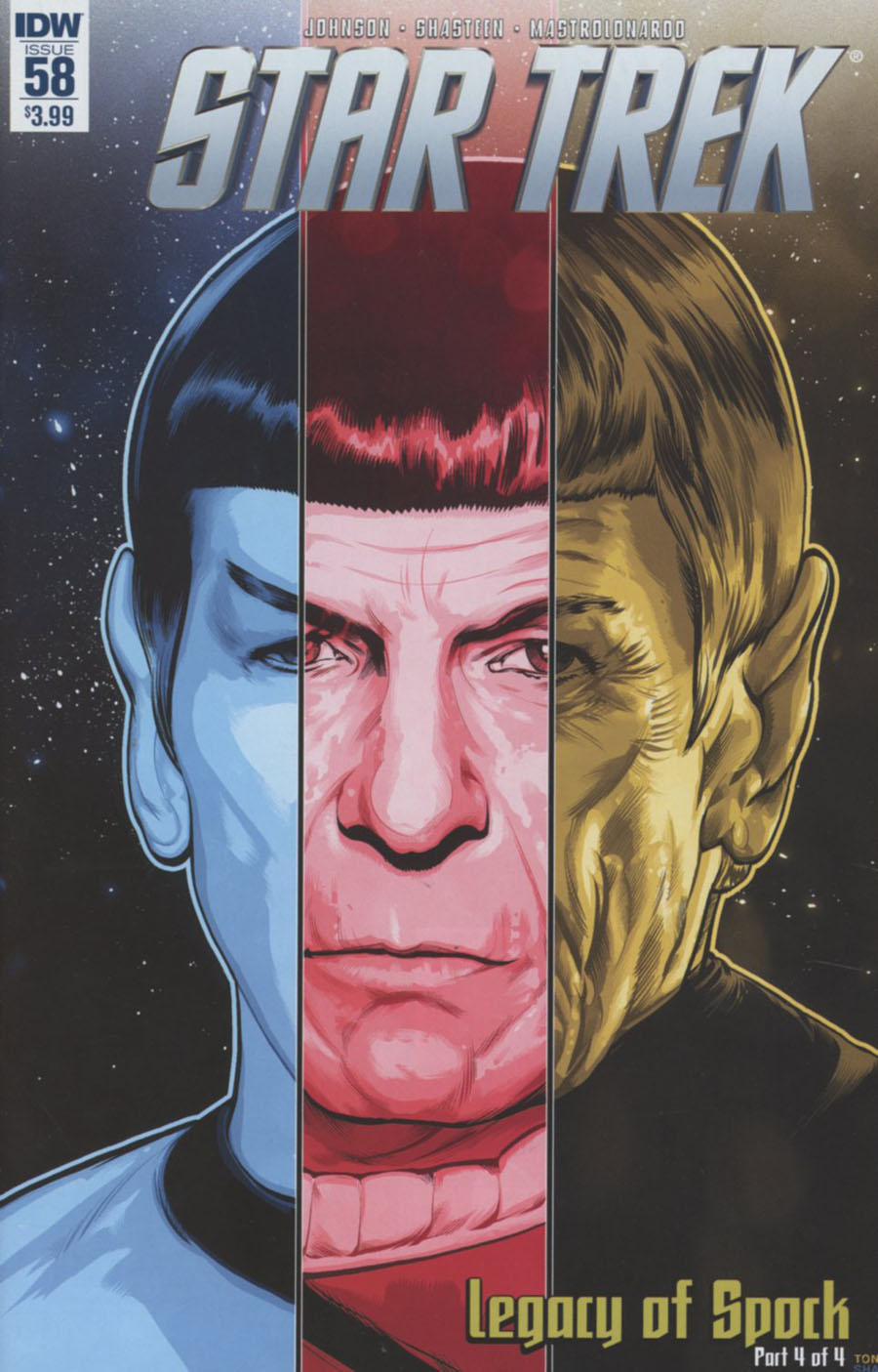 Star Trek (IDW) #58 Cover A Regular Tony Shasteen Cover