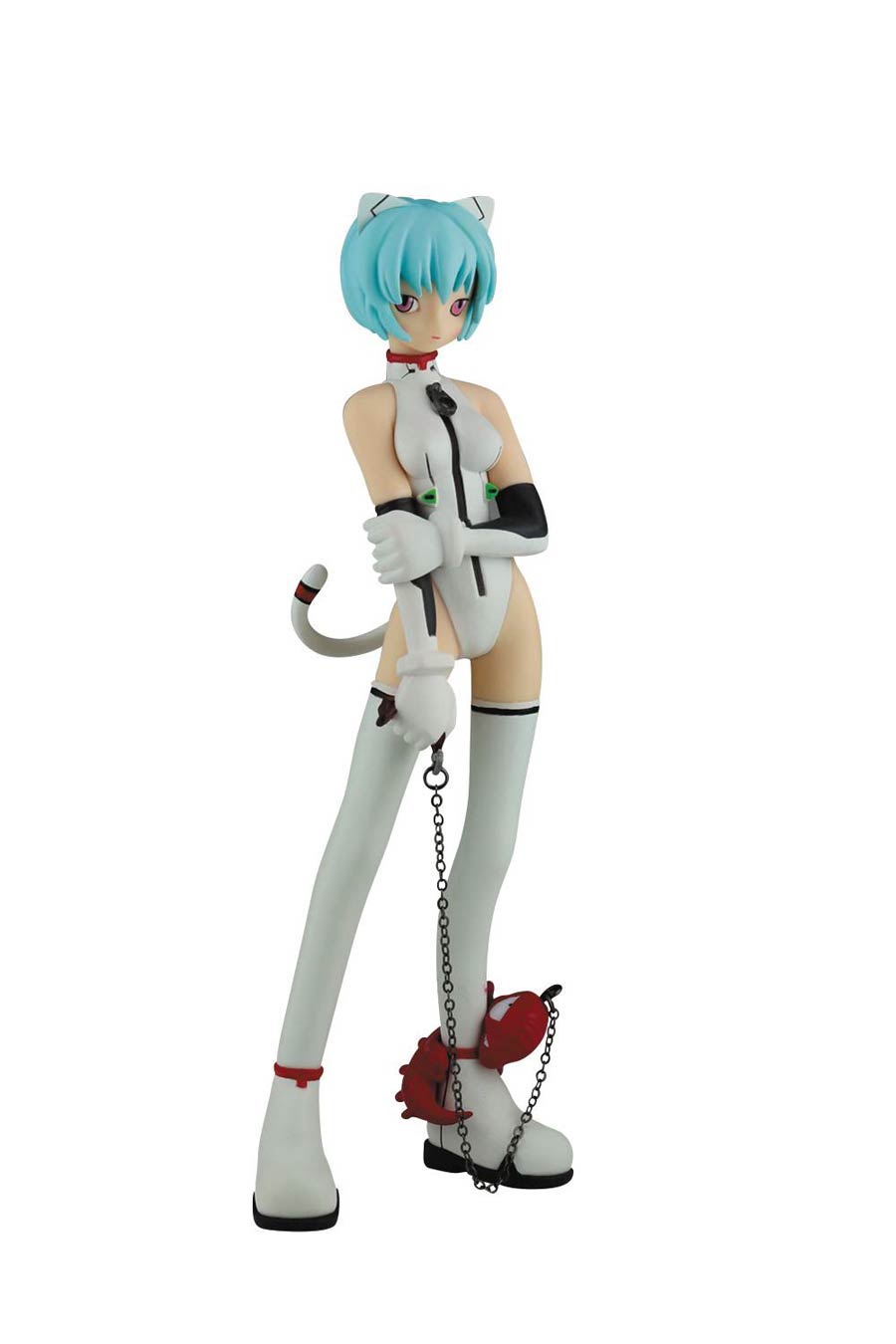 Neon Genesis Evangelion Rei Ayanami & Sohryu Langrey Grimlock Mix PVC Figure