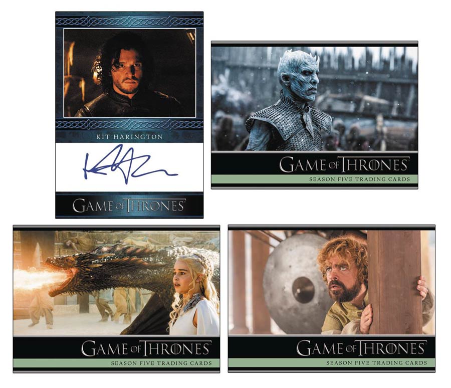 Game Of Thrones Season 5 Trading Cards Box