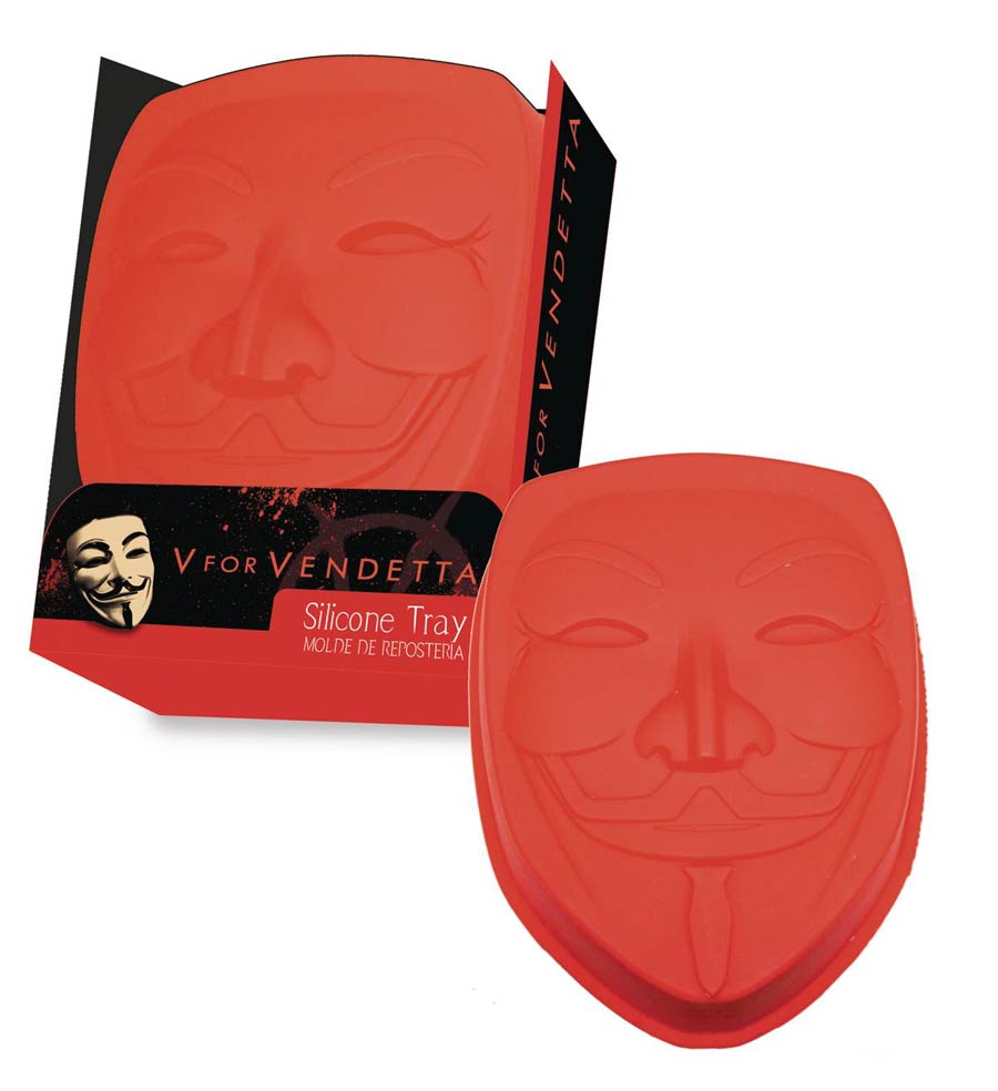 V For Vendetta Mask Silicone Baking Tray