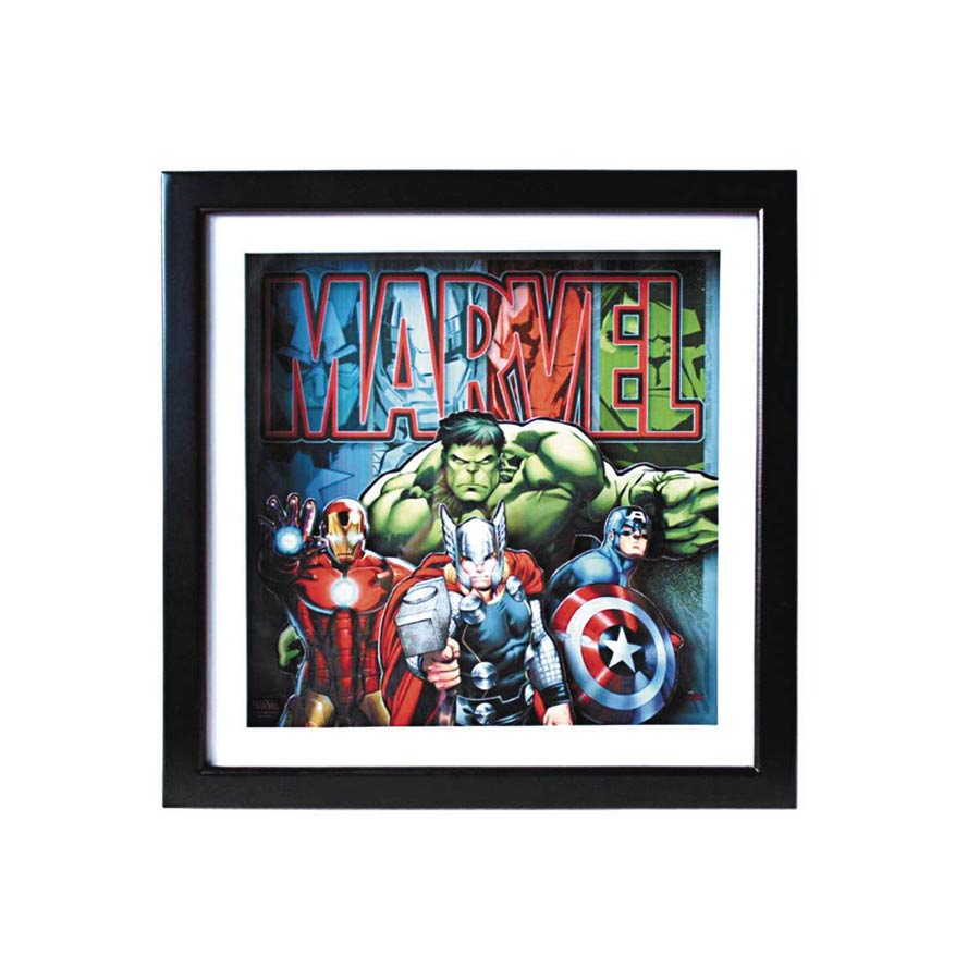 Marvel Heroes Shadow Box - Avengers