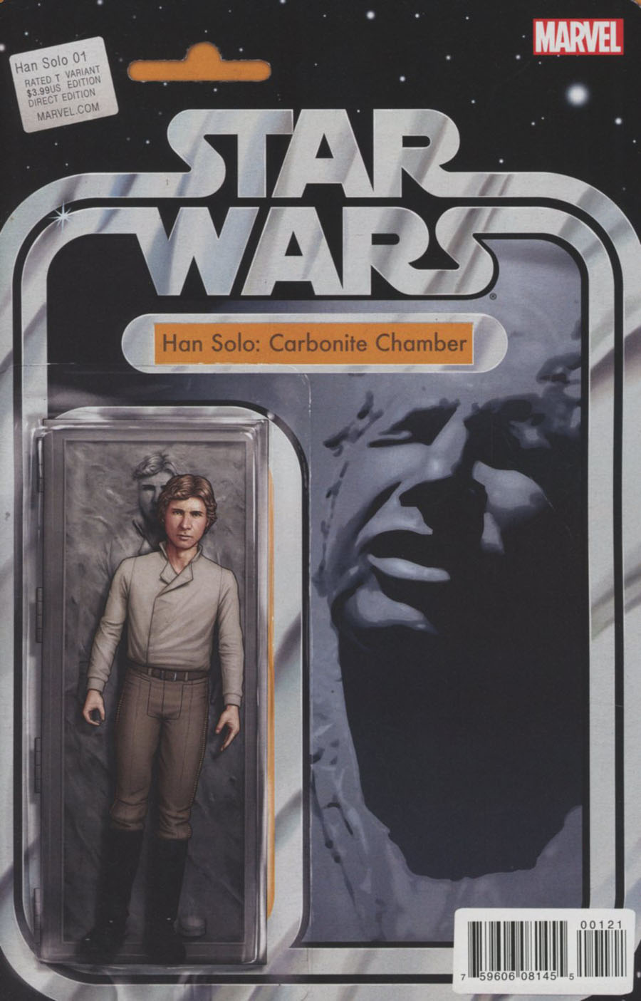 Star Wars Han Solo #1 Cover B Variant John Tyler Christopher Action Figure Cover