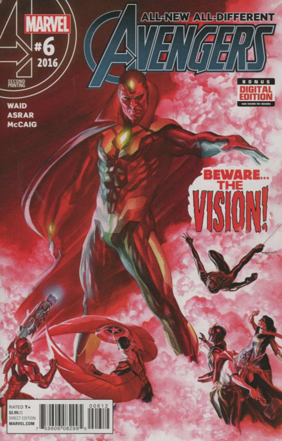 All-New All-Different Avengers #6 Cover B 2nd Ptg Alex Ross Variant Cover