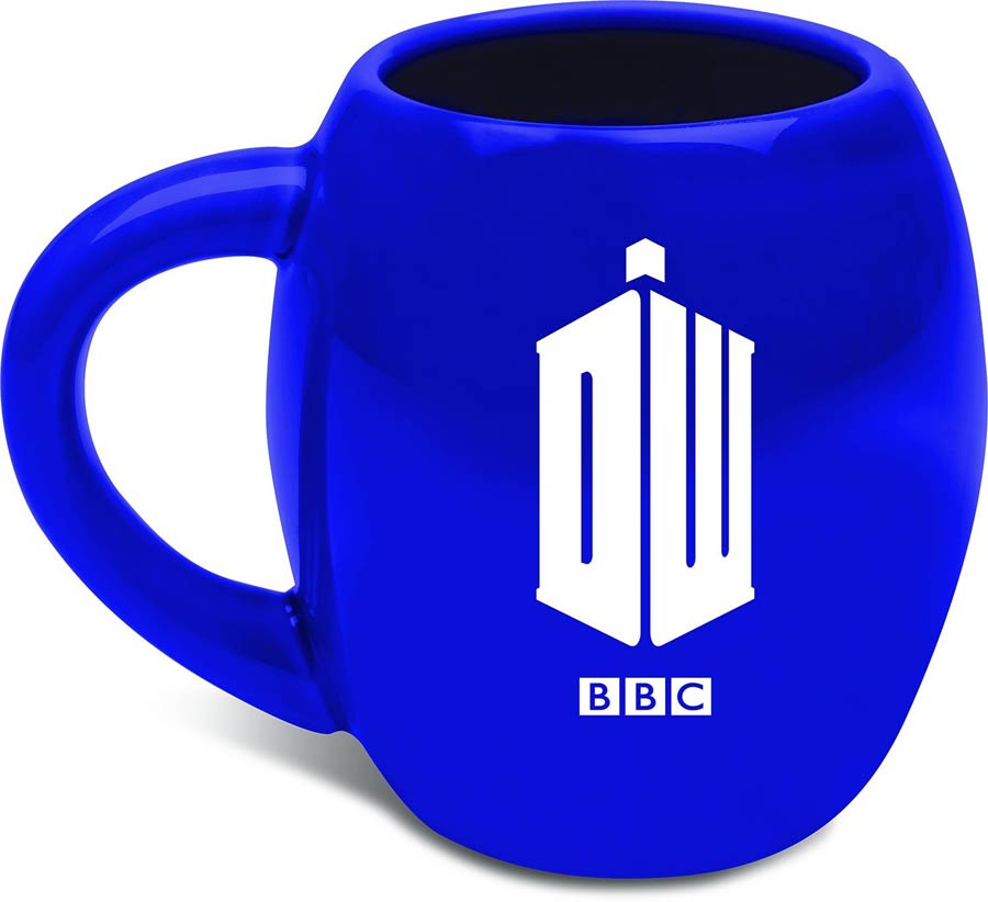 Doctor Who 18-ounce Oval Mug Logo