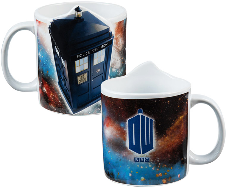 Doctor Who 20-ounce 3D Ceramic Mug - TARDIS