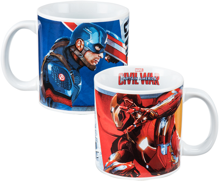 Marvel Comics 20-ounce Ceramic Mug - Captain America Civil War