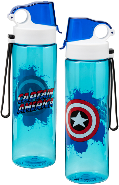 Marvel Comics 24-ounce Tritan Sport Bottle - Captain America