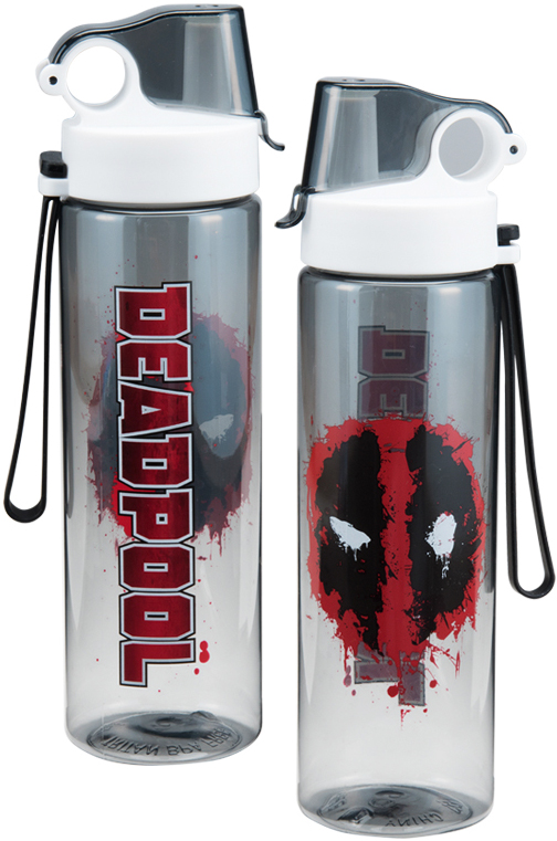 Marvel Comics 24-ounce Tritan Sport Bottle - Deadpool