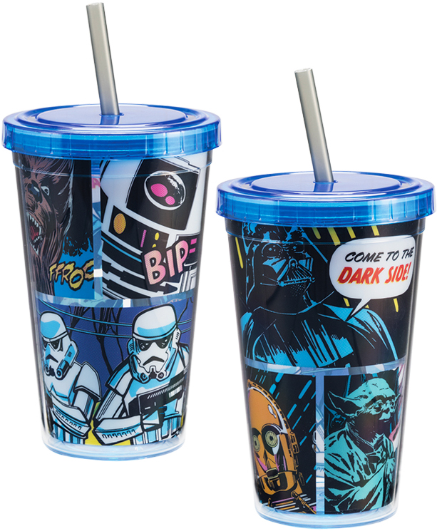 Star Wars Comics 12-ounce Acrylic Travel Cup - Comic Panel