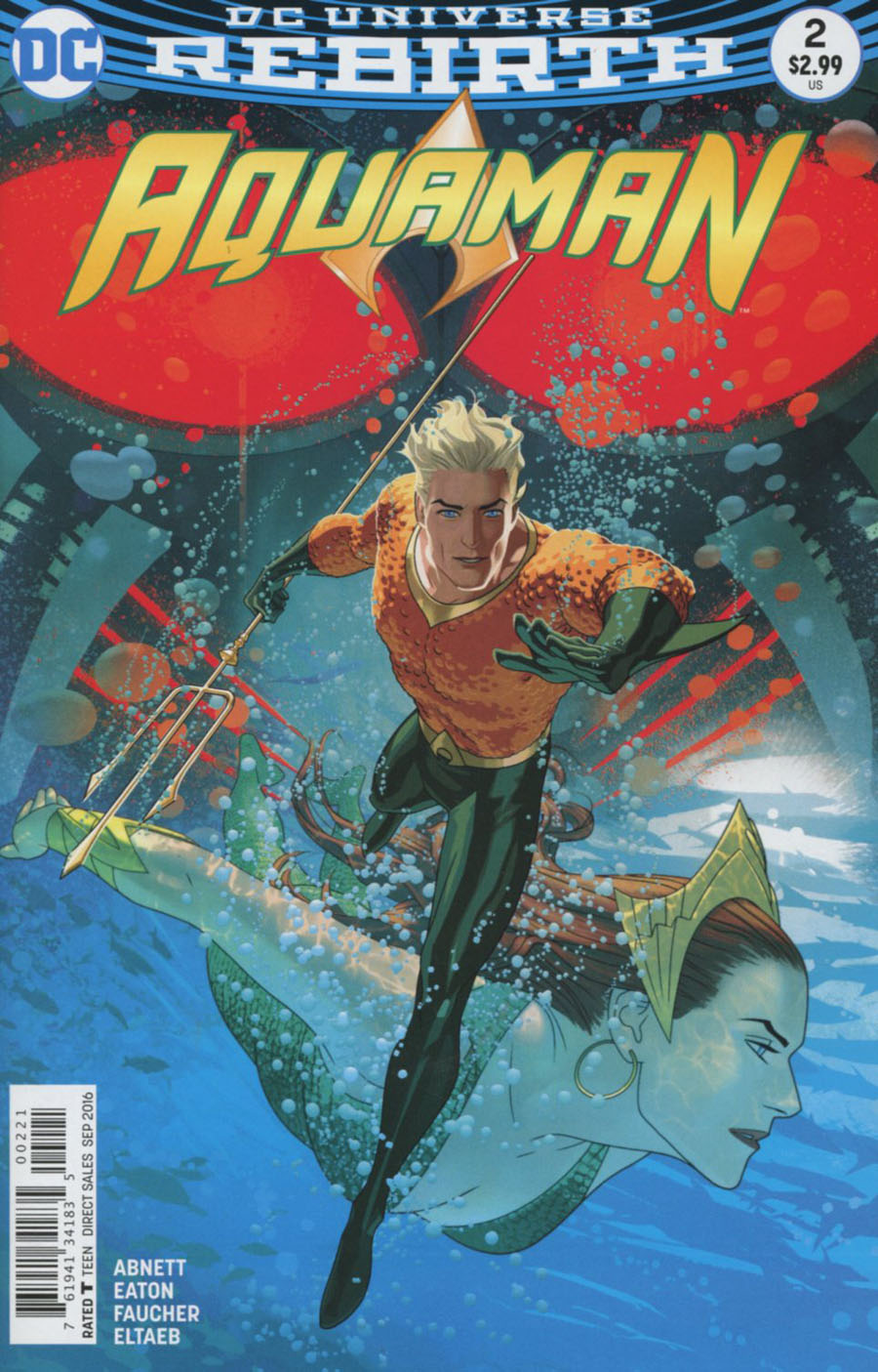 Aquaman Vol 6 #2 Cover B Variant Joshua Middleton Cover