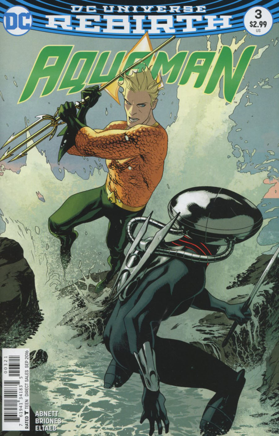 Aquaman Vol 6 #3 Cover B Variant Joshua Middleton Cover