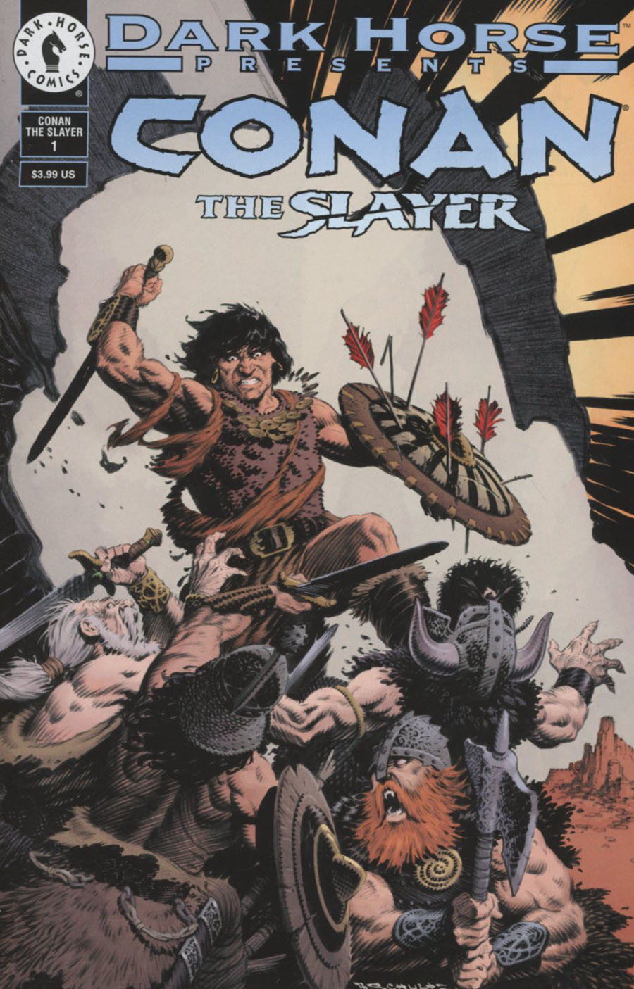 Conan The Slayer #1 Cover B Variant Mark Schultz Dark Horse 30th Anniversary Cover