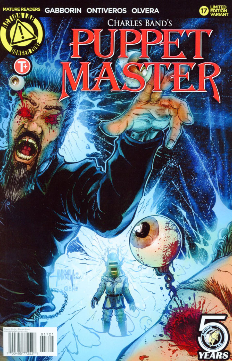 Puppet Master #17 Cover B Variant Andrew Mangum Kill Color Cover