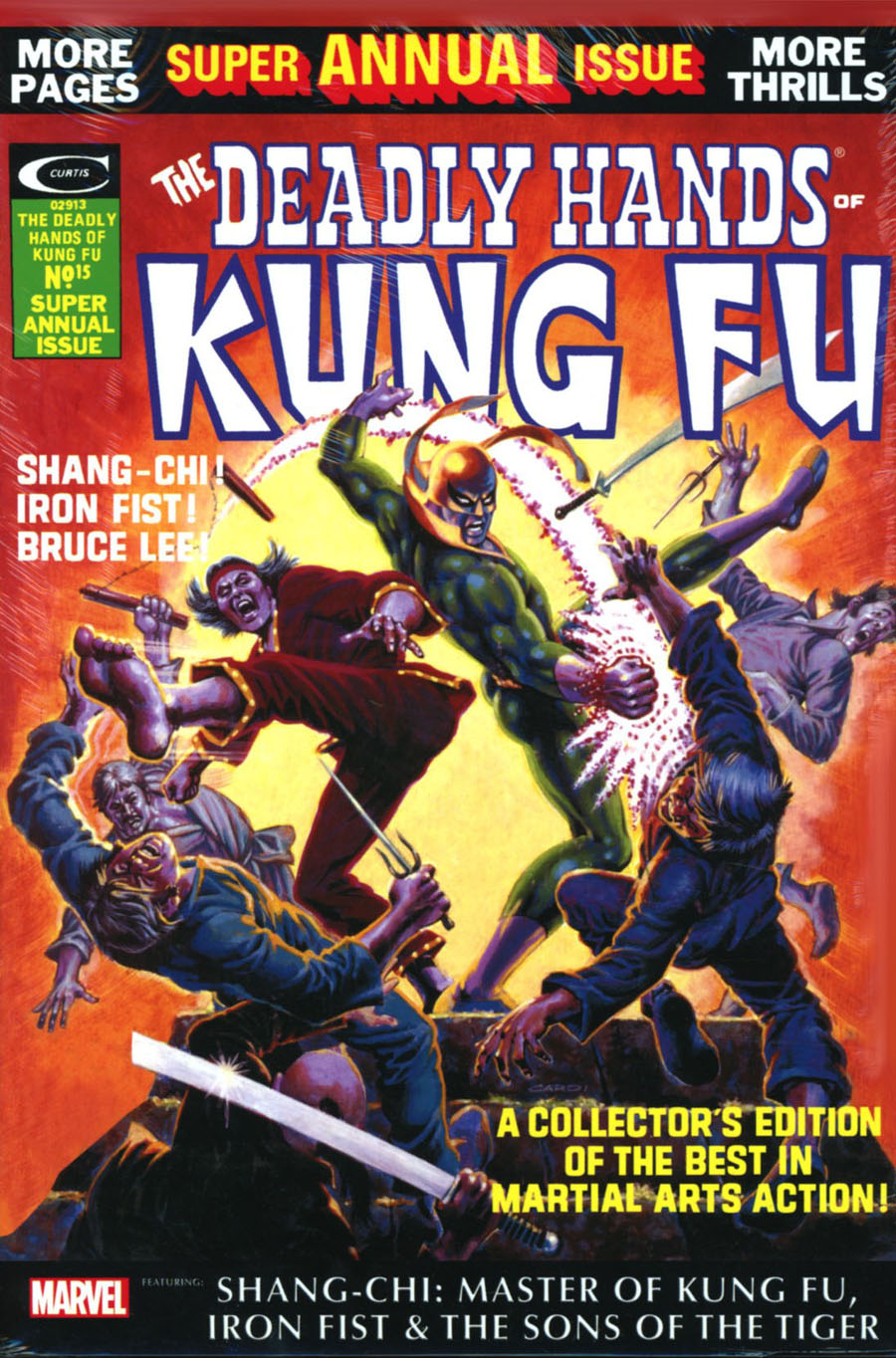 Deadly Hands Of Kung Fu Omnibus Vol 1 HC Direct Market Nick Cardy Variant Cover