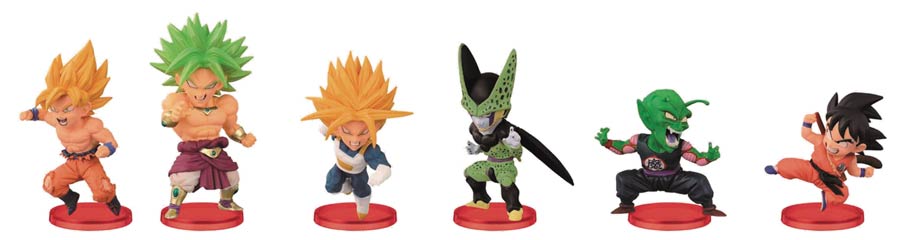 Dragon Ball Z World Collectible Figure Battle Of Saiyans Vol 2 Figure Assortment Case