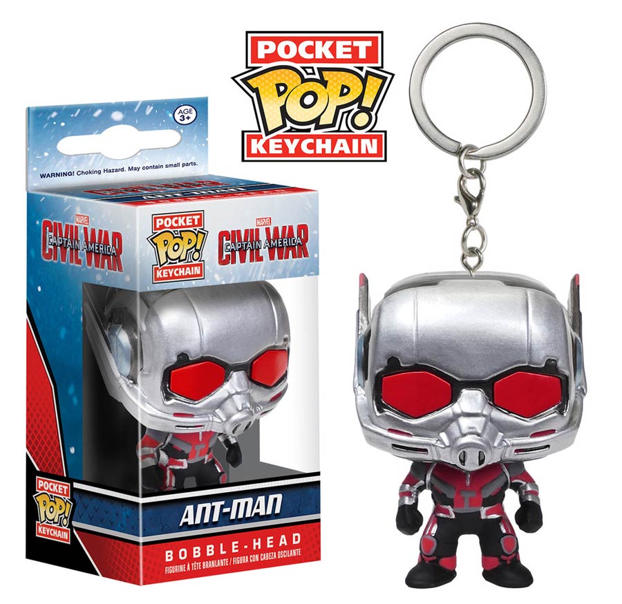 POP Captain America Civil War Ant-Man Vinyl Figure Keychain