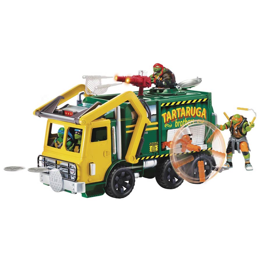 Teenage Mutant Ninja Turtles Out Of The Shadows Garbage Truck Vehicle