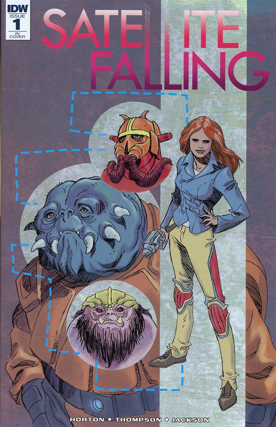 Satellite Falling #1 Cover C Incentive June Brigman Variant Cover