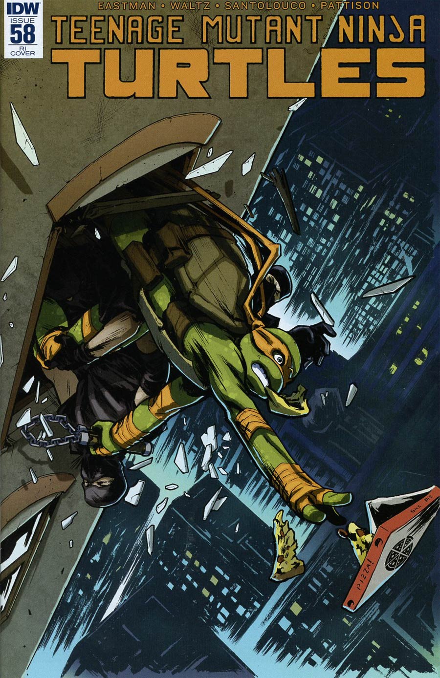 Teenage Mutant Ninja Turtles Vol 5 #58 Cover C Incentive Paolo Villanelli Variant Cover