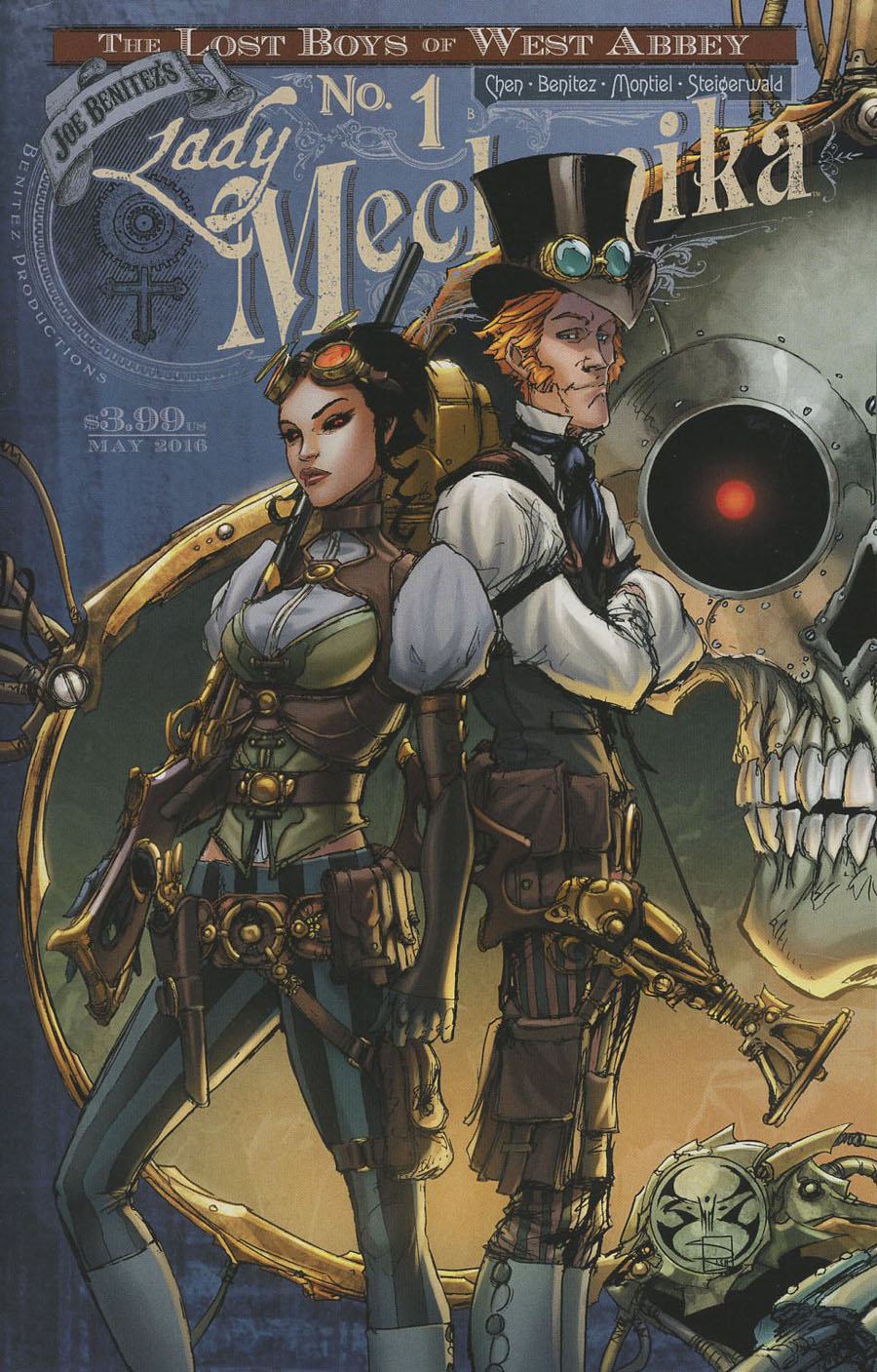 Lady Mechanika Lost Boys Of West Abbey #1 Cover B Regular Joe Benitez & Sabine Rich Cover