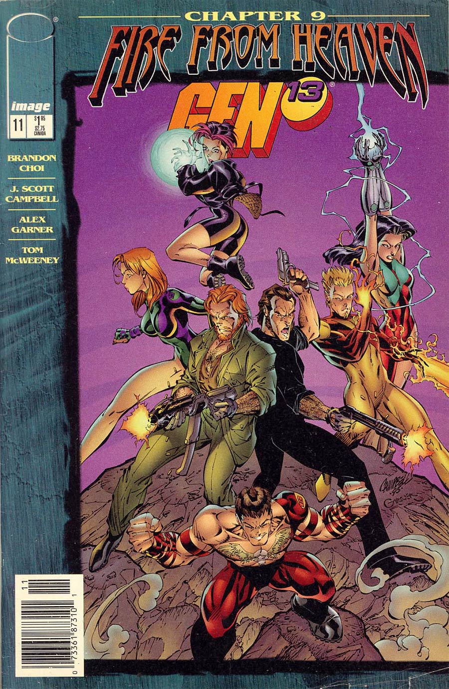 Gen 13 Vol 2 #11 Cover B Newsstand