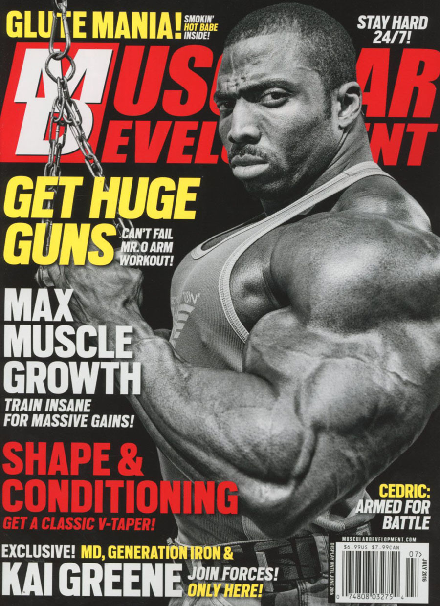 Muscular Development Magazine Vol 53 #7 July 2016