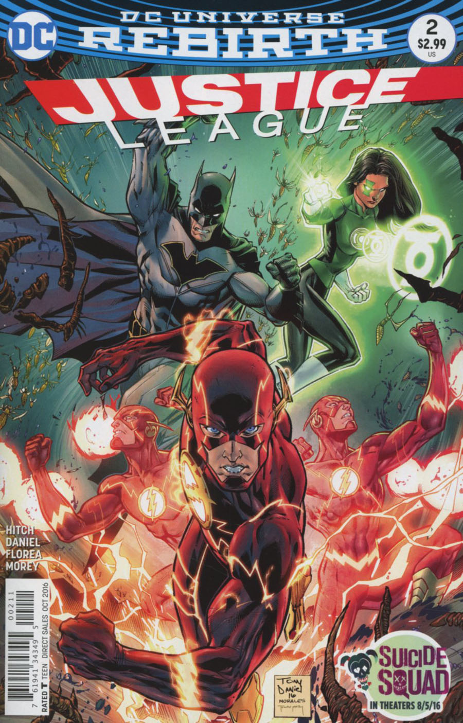 Justice League Vol 3 #2 Cover A Regular Tony S Daniel Cover