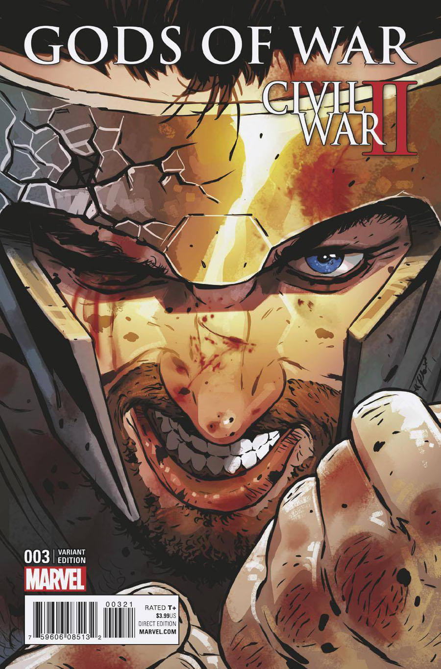 Civil War II Gods Of War #3 Cover B Variant Cover