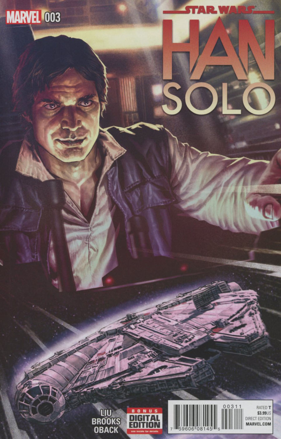 Star Wars Han Solo #3 Cover A Regular Lee Bermejo Cover