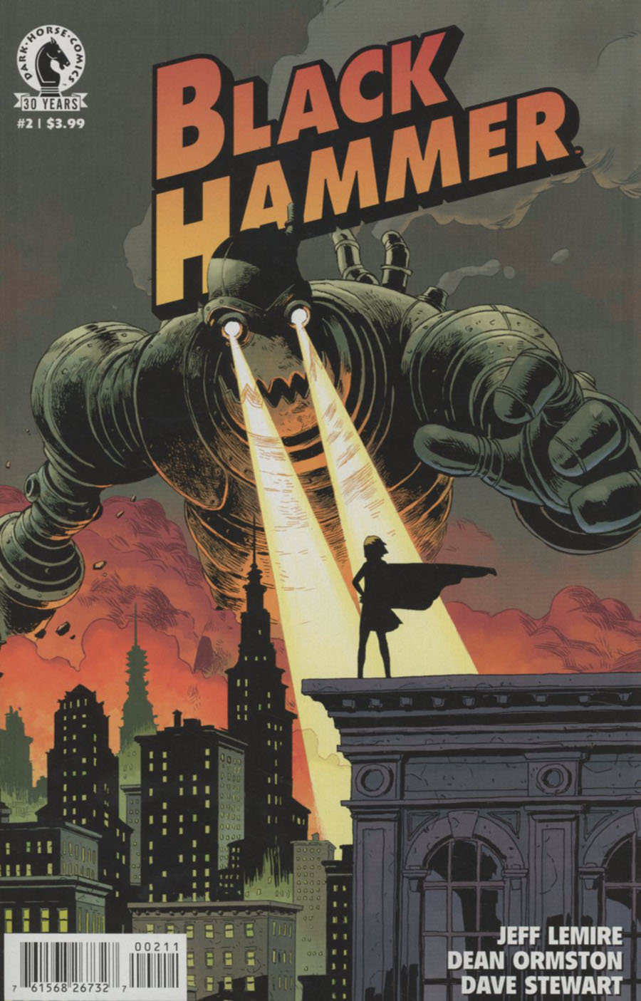 Black Hammer #2 Cover A Regular Dean Ormston Cover