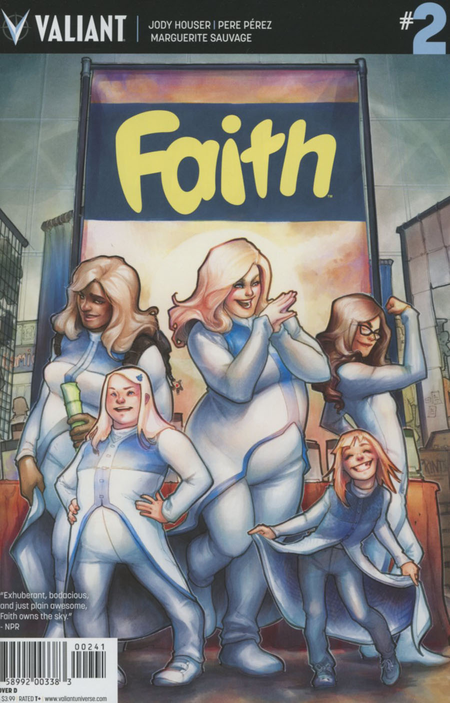 Faith (Valiant Entertainment) Vol 2 #2 Cover D Variant Meghan Hetrick Cover