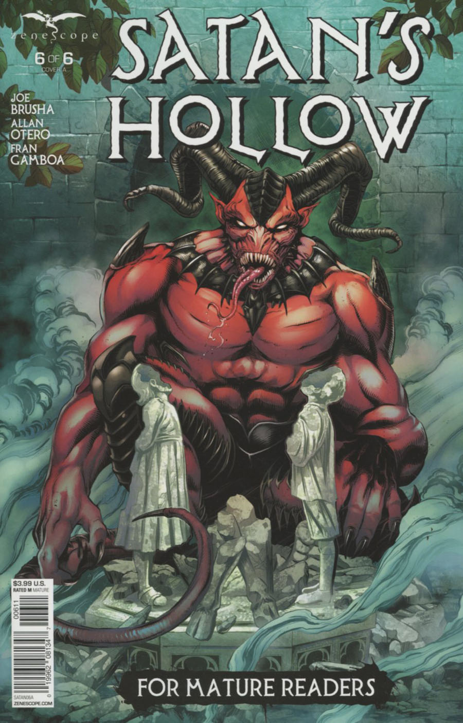 Grimm Fairy Tales Presents Satans Hollow #6 Cover A Allan Otero